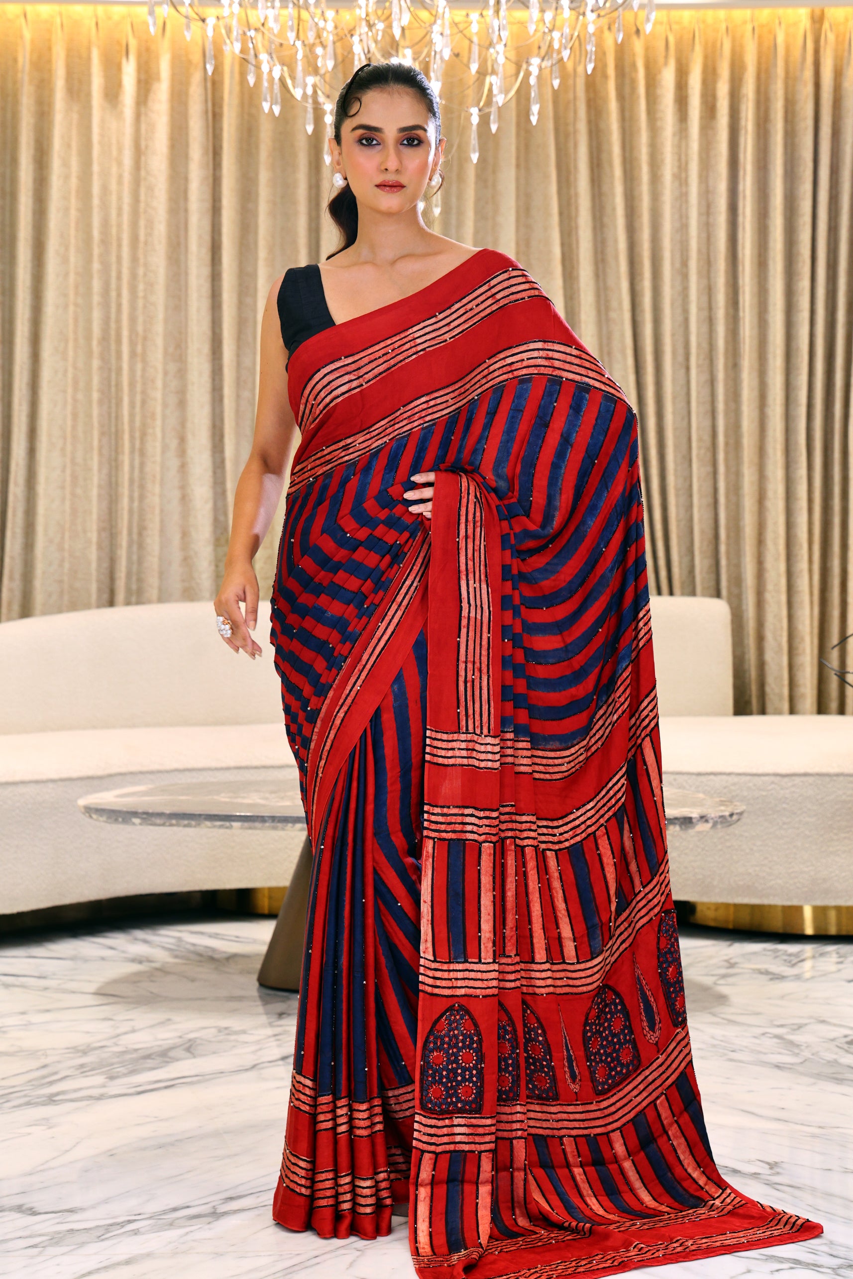Ajrak Modal Silk